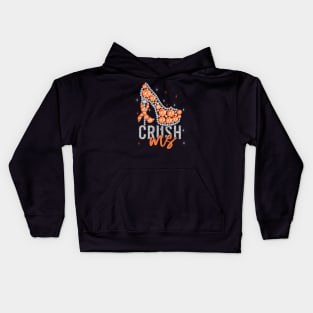 Crush MS High Heel - Multiple Sclerosis Awareness Kids Hoodie